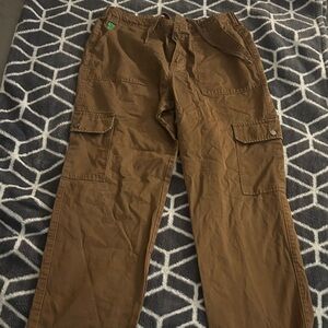 Empyre Brown Cargo Pants with Utility Pockets